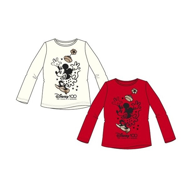 Camiseta manga larga Minnie Disney100