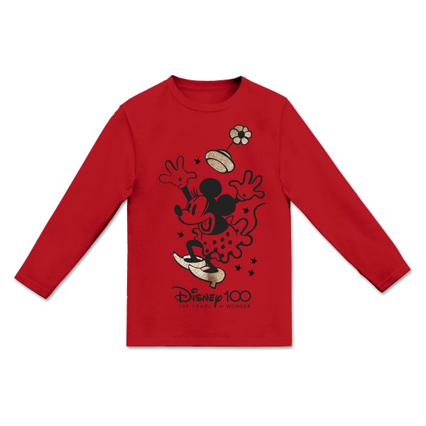 Camiseta manga larga Minnie Disney100
