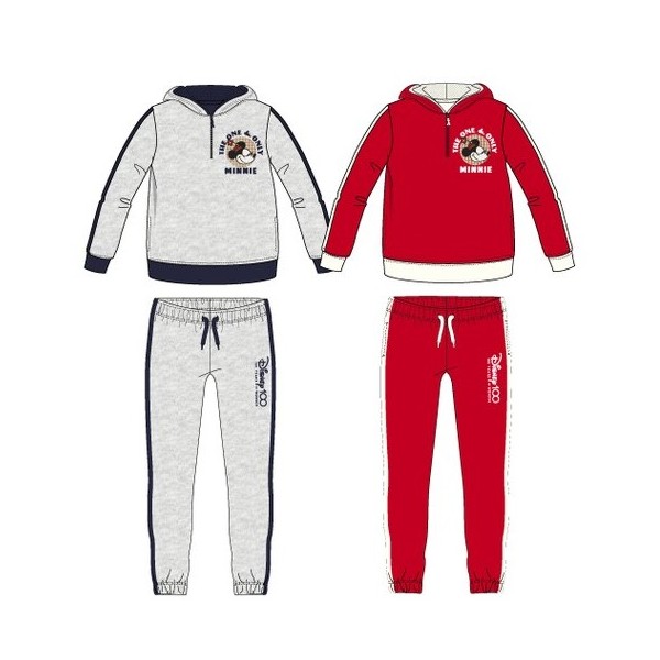 Chandal infantil manga larga Minnie, Disney100