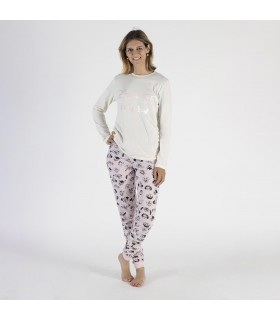 Pijama señora Largo Single Jersey Disney 100