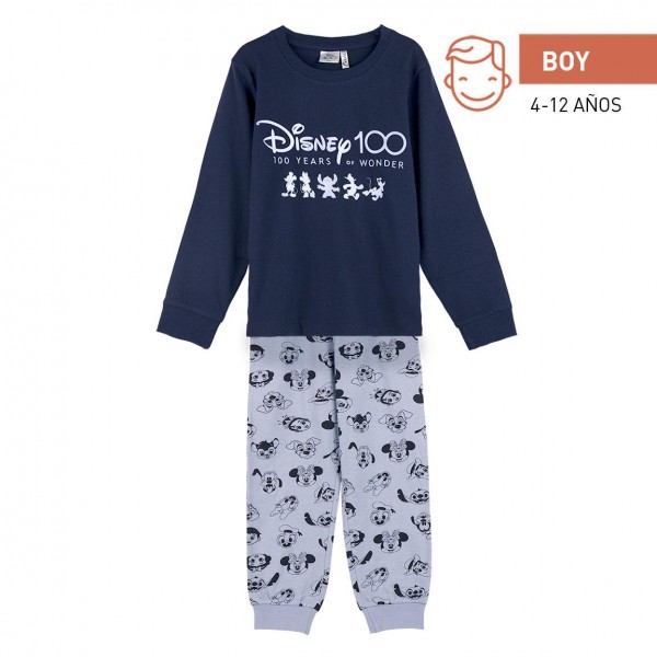 Pijama niño Largo Single Jersey Disney 100