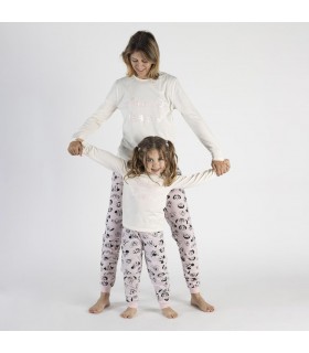 Pijama nina Largo Single Jersey Disney 100
