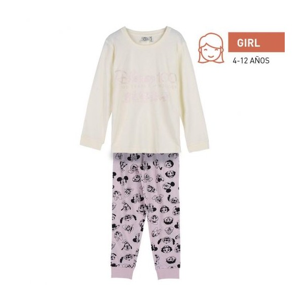 Pijama Largo Single Jersey Disney 100