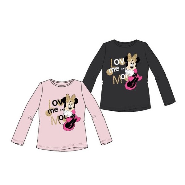 Camiseta manga larga infantil Minnie