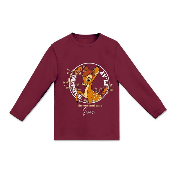 Camiseta manga larga infantil Bambi