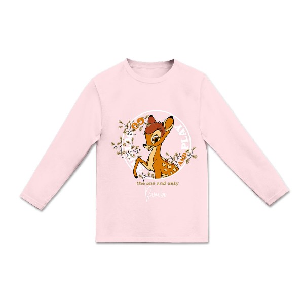 Camiseta manga larga infantil Bambi