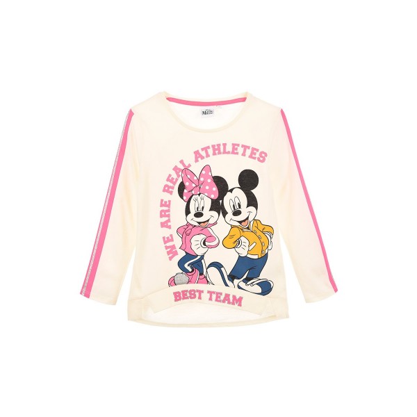 Camiseta manga larga infantil Minnie