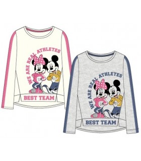 Camiseta manga larga infantil Minnie