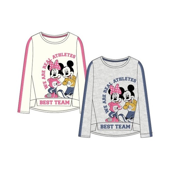 Camiseta manga larga infantil Minnie
