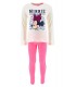 Conjunto manga larga infantil Minnie