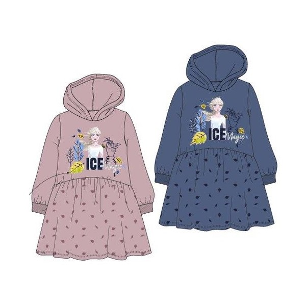 Vestido manga larga infantil Frozen II
