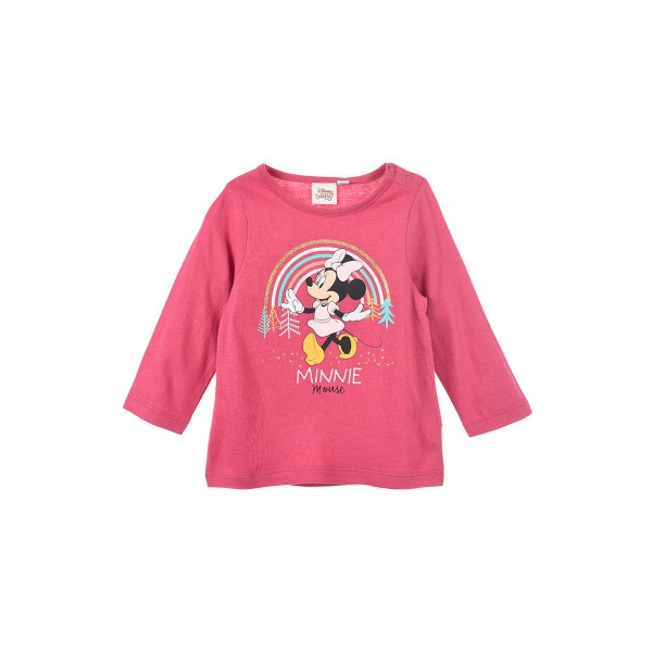 Camiseta manga larga bebé Minnie