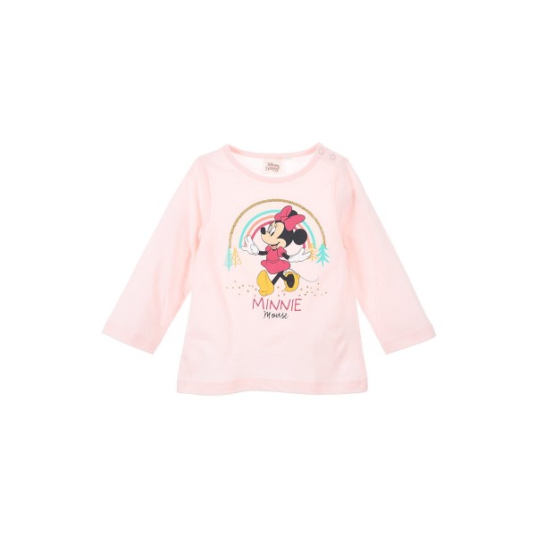 Camiseta manga larga bebé Minnie