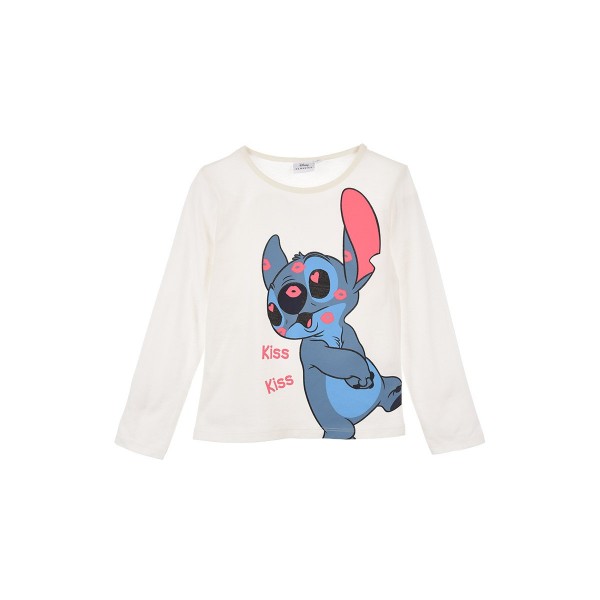 Camiseta manga larga infantil Stitch