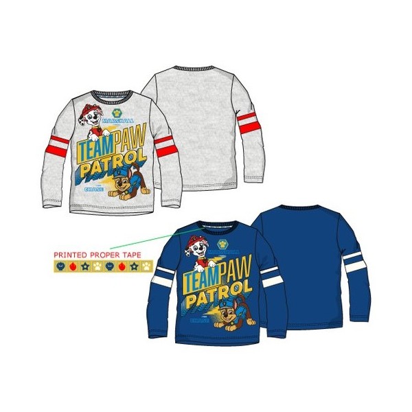 Camiseta manga larga infantil Paw Patrol