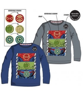Camiseta manga larga infantil Avangers