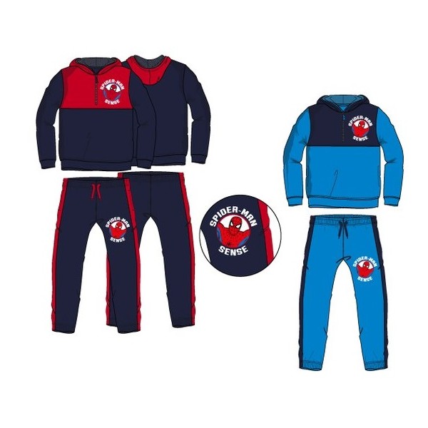 Chándal capucha infantil Spiderman