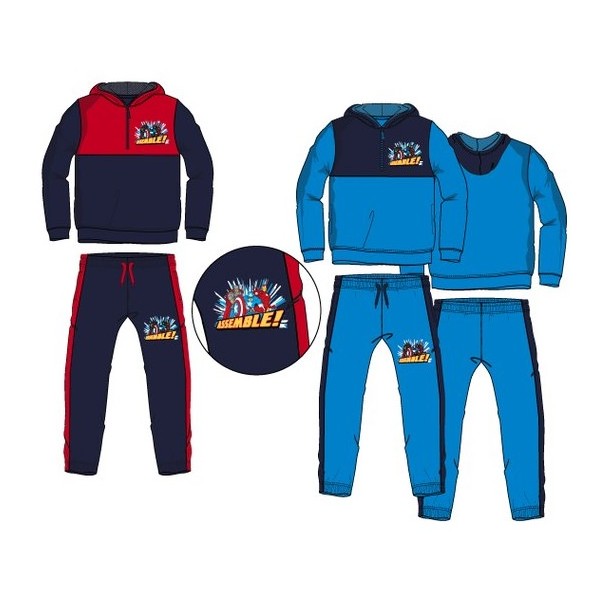 Chándal con capucha infantil Avengers