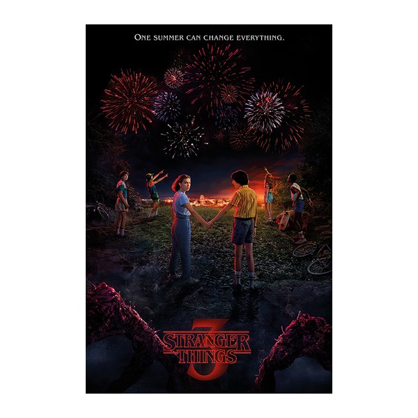 POSTER STRANGER THINGS ONE SUMMER