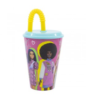 VASO CAÑA EASY 430 ML BARBIE BB22