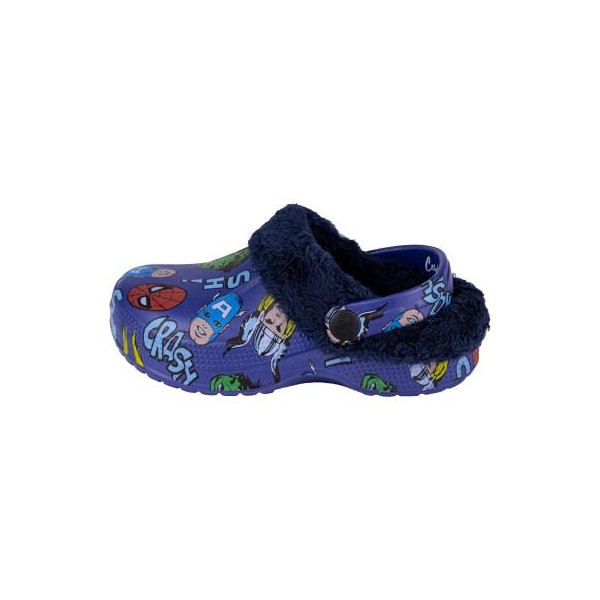 Zapatillas de Casa Zueco con Borreguillo Vengadores