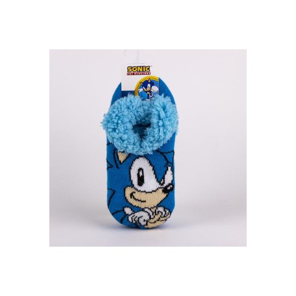 Zapatillas De Casa Suela Blanda Calcetín Sonic