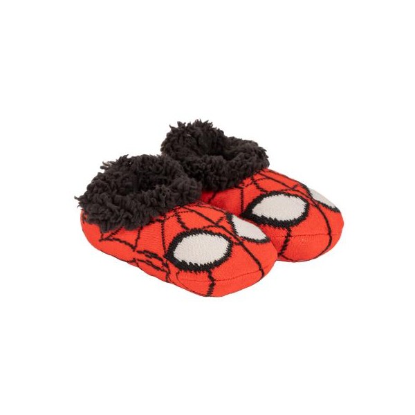 Zapatillas De Casa Suela Blanda Calcetín Spiderman