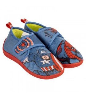 Zapatillas De Casa Francesita Velcro Marvel