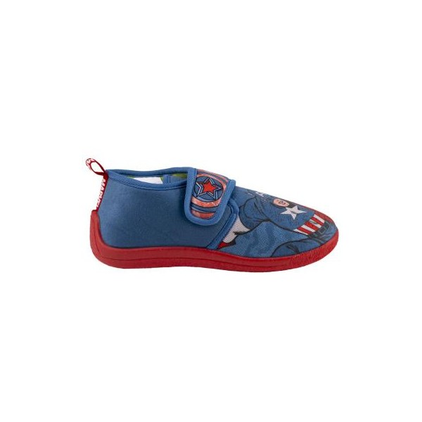 Zapatillas De Casa Francesita Velcro Marvel