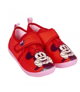 Zapatillas De Casa Francesita Velcro Minnie
