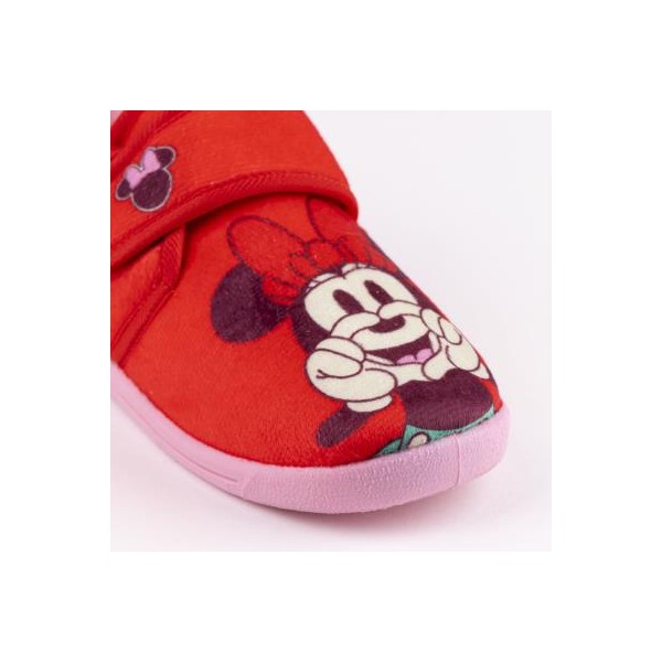 Zapatillas De Casa Francesita Velcro Minnie