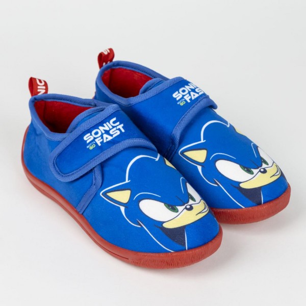 Zapatillas De Casa Francesita Velcro Sonic