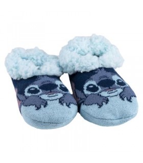 Zapatillas De Casa Suela Blanda Calcetín Stitch