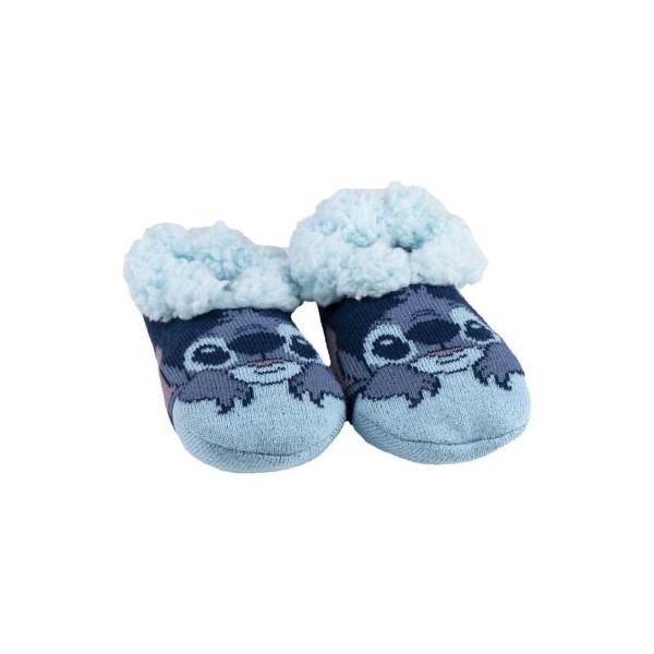 Zapatillas De Casa Suela Blanda Calcetín Stitch
