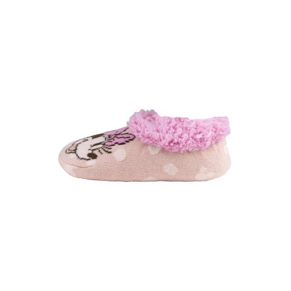 Zapatillas De Casa Suela Blanda Calcetín Minnie