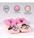 Zapatillas De Casa Suela Blanda Calcetín Minnie