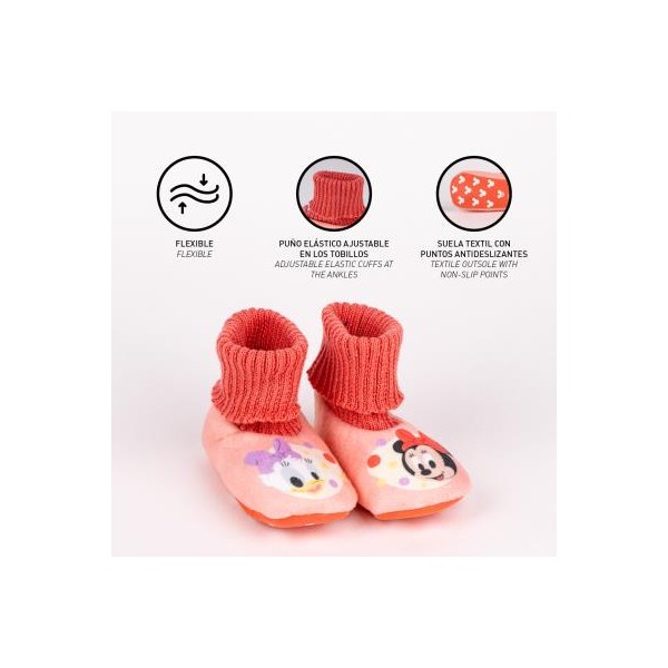 Zapatillas De Casa Bota Minnie