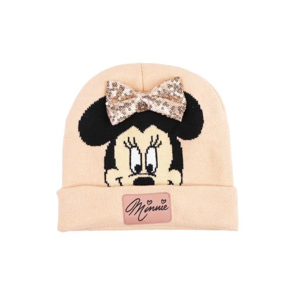 Gorro Punto Aplicaciones Minnie