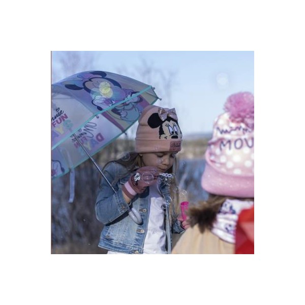 Gorro Punto Aplicaciones Minnie