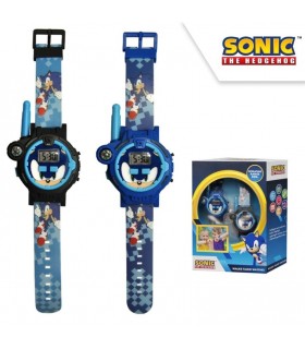 RELOJ WALKIE TALKIE 2 EN 1 SONIC