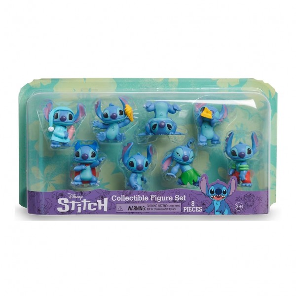 Figuras Stitch Collectible Figure Set x 8