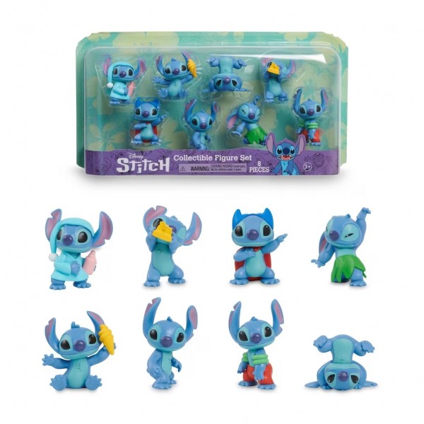 Figuras Stitch Collectible Figure Set x 8