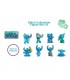 Figuras Stitch Collectible Figure Set x 8