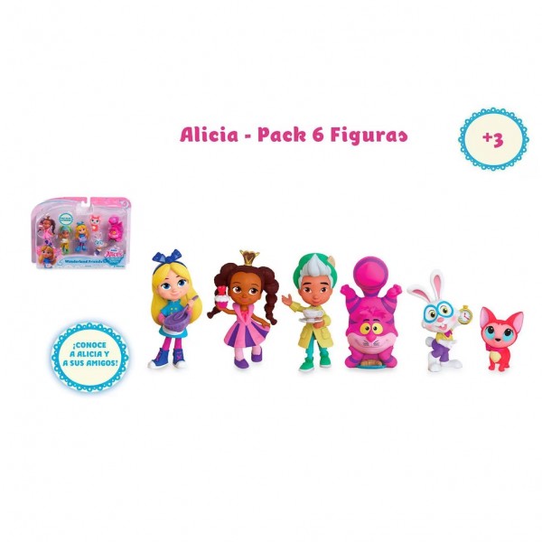 Alicia - Pack 6 Figuras