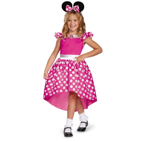 Disfraz Disney Minnie Rosa Classic