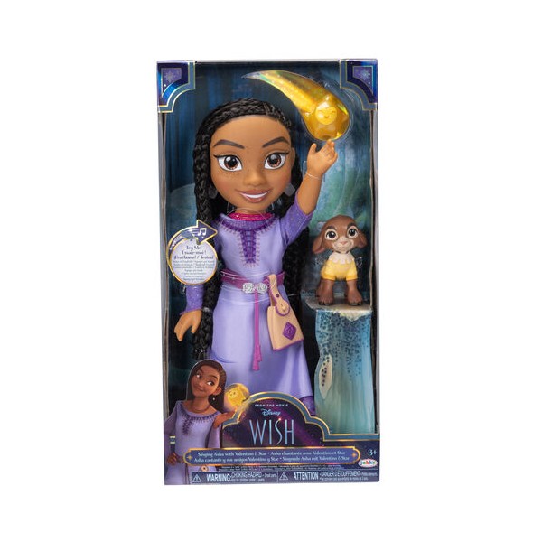 Muñeca Asha Wish Disney 38cm sonido
