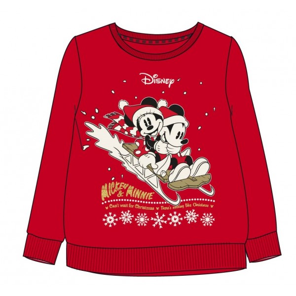 Sudadera Navidad infantil Mickey&Minnie