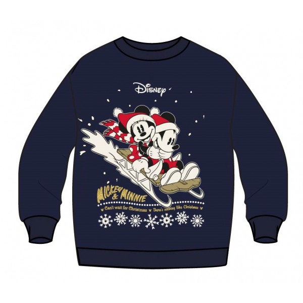 Sudadera Navidad infantil Mickey&Minnie