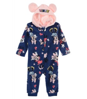 Mono pijama bebé coralina Minnie
