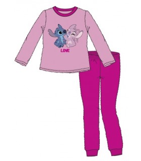 Pijama infantil coralina Stitch